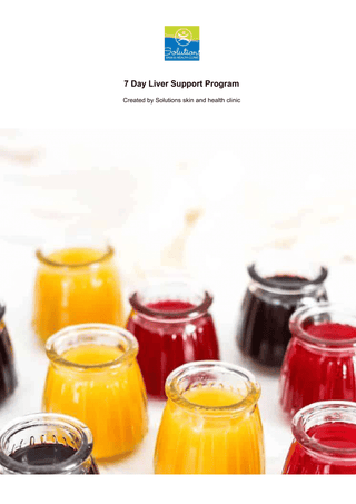 Solutions Program - 7 Day Liver Support Program