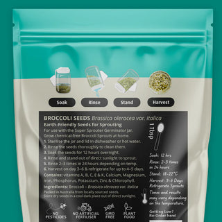 Broccoli Sprouting Seeds - 100g