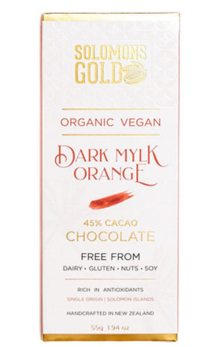 Solomon's gold dark mylk chocolate Orange