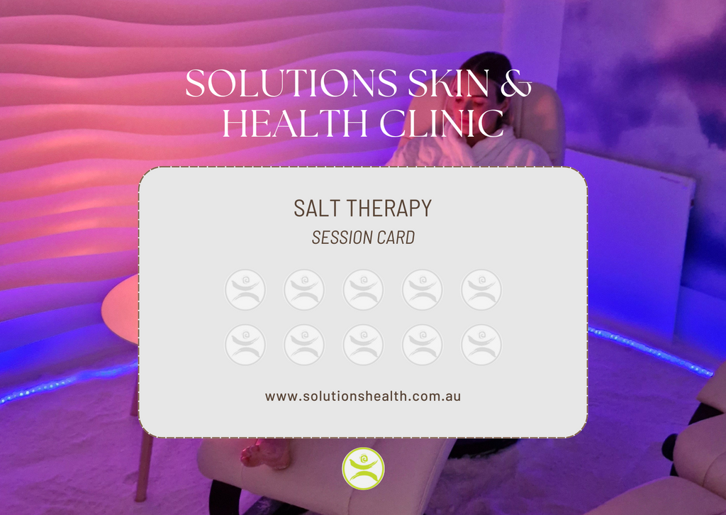 Salt Therapy - Session card – Solutions Product Co