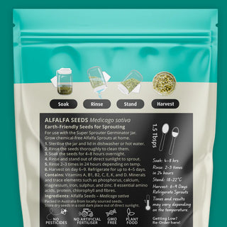 Alfalfa Sprouting Seeds - 100g