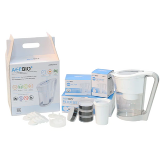 AceBio+ 1.0 Litre Alkaline Mineral Water Filter Jug