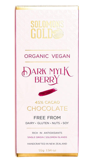 Solomons gold dark Mylk chocolate Berry